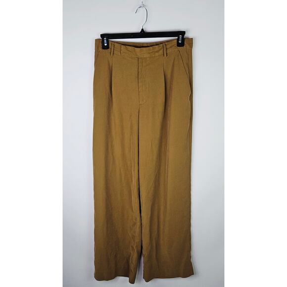 Banana Republic Wide Leg Pants Women’s Size 12 Career Work Trousers Business - Picture 1 of 13